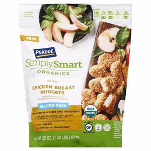 Perdue Simply Smart Organics Chicken Nuggets, Breaded, Gluten Free, Breast