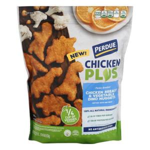 Perdue Chicken Plus Dino Nuggets, Chicken Breast & Vegetable, Panko Breaded