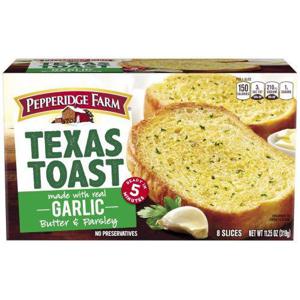 Pepperidge Farm Texas Toast Frozen Garlic Bread