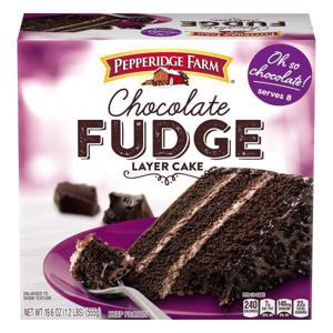 Pepperidge Farm Layer Cake, Chocolate Fudge