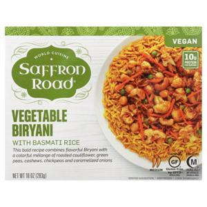 Saffron Road Vegetable Biryani, with Basmati Rice, Medium