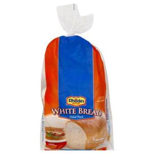 Rhodes Bread, White, Value Pack