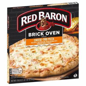 Red Baron Pizza, Brick Oven Crust, Cheese Trio