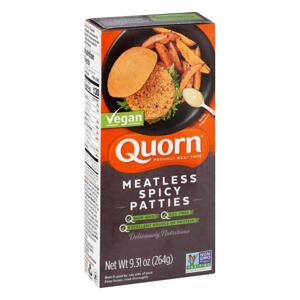 Quorn Patties, Vegan, Spicy, Meatless