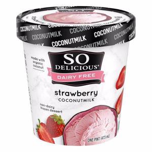 So Delicious Frozen Dessert, Non-Dairy, Strawberry Coconutmilk