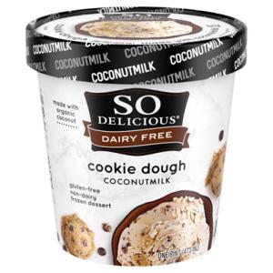 So Delicious Frozen Dessert, Non-Dairy, Coconutmilk, Cookie Dough