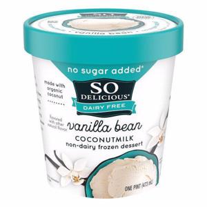 So Delicious Frozen Dessert, Coconutmilk, Non-Dairy, Vanilla Bean