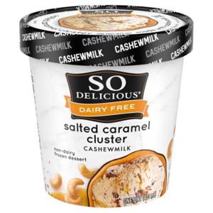 So Delicious Frozen Dessert, Cashewmilk, Salted Caramel Cluster