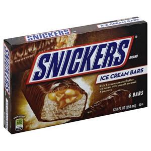 SNICKERS Ice Cream Bars, Peanut Butter Caramel