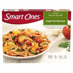 Smart Ones Savory Italian Recipes Angel Hair Marinara