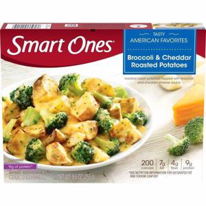 Smart Ones Broccoli and Cheddar Roasted Potatoes