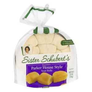 Sister Schubert's Rolls, Yeast Rolls, Parker House Style