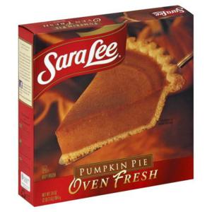 Sara Lee Oven Fresh Pie, Pumpkin