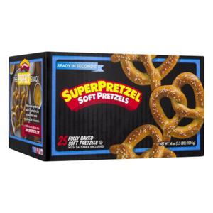 SuperPretzel Pretzels, Soft, Fully baked