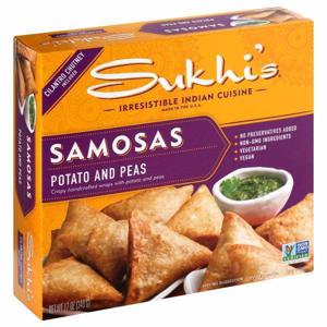 Sukhi's Samosas, Potato and Peas