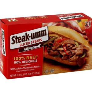 STEAK-UMM Steaks, Sliced