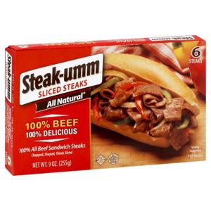 STEAK UMM Steak, Sliced