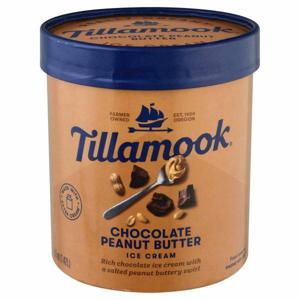 Tillamook Ice Cream, Chocolate Peanut Butter