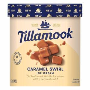 Tillamook Ice Cream, Caramel Swirl