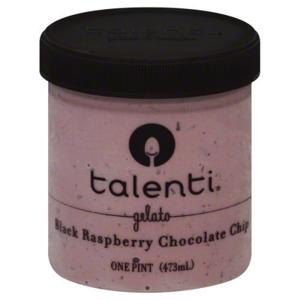 Talenti Gelato, Black Raspberry Chocolate Chip