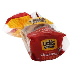 Udi's Bagels, Cinnamon Raisin