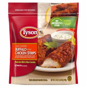 Tyson Tyson Fully Cooked Buffalo Style Chicken Strips, 25 oz. (Frozen)