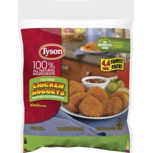 TYSON Fully Cooked Chicken Nuggets (Frozen)