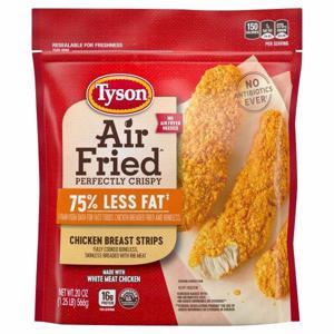 Tyson Air Fried Perfectly Crispy Chicken Breast Strips, 20 oz. (Frozen)