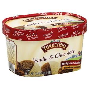 Turkey Hill Ice Cream, Premium, Vanilla & Chocolate