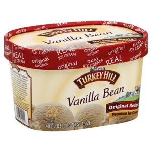 Turkey Hill Ice Cream, Premium, Vanilla Bean