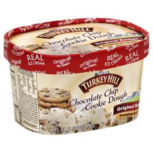 Turkey Hill Ice Cream, Premium, Original Recipe, Chocolate Chip Cookie Dough