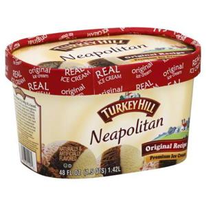 Turkey Hill Ice Cream, Premium, Neapolitan