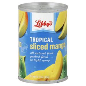 Libby's Mango, Tropical, Sliced