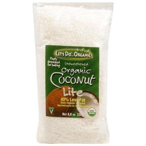 Let's Do... Organics Organic Coconut, Lite, Unsweetened