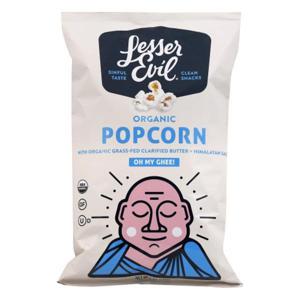 LESSEREVIL Popcorn, Organic, Oh My Ghee