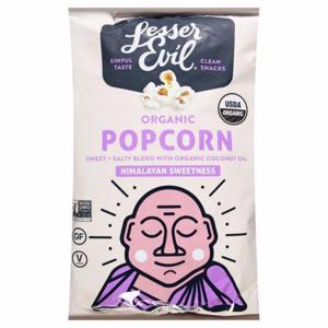 LesserEvil Popcorn, Organic, Himalayan Sweetness