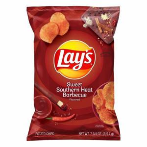 Lay's Potato Chips, Sweet Southern Heat Barbecue Flavored