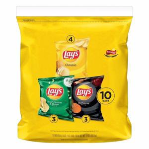 Lay's Potato Chips, Classic/Sour Cream & Onion/Barbecue, Variety Pack