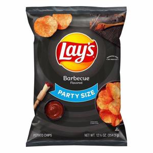 Lay's Potato Chips, Barbecue Flavored, Party Size