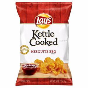 Lay's Kettle Cooked Potato Chips, Mesquite BBQ Flavored