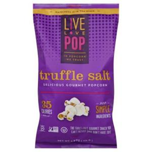 Live Love Pop Popcorn, Delicious Gourmet, Truffle Salt