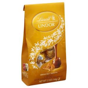 Lindt Lindor Truffles, Milk Chocolate, Caramel