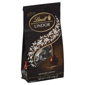 Lindt Lindor Truffles, Extra Dark Chocolate