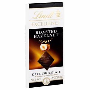 Lindt Dark Chocolate, Roasted Hazelnut, Excellence