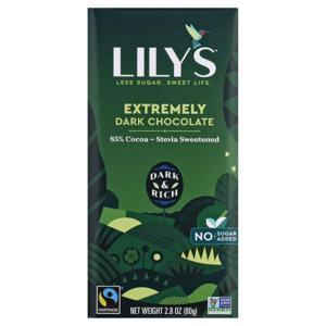 Lily's Chocolate, Extremely Dark, 85% Cocoa