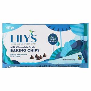 Lily's Baking Chips, Milk Chocolate Style