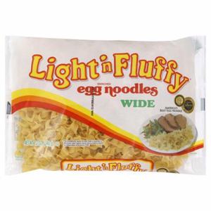 Light n' Fluffy Egg Noodles, Enriched, Wide