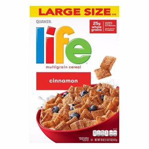 Life Cereal, Multigrain, Cinnamon, Large Size