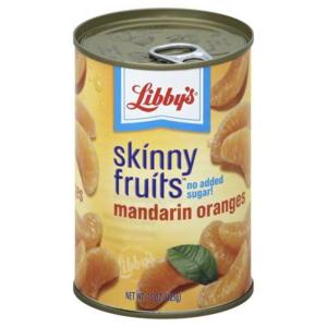 Libby's Skinny Fruits Oranges, Mandarin