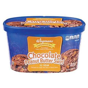 Wegmans Chocolate Peanut Butter Swirl Ice Cream